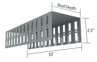 Metal Wall Studs vertitrack® vt slotted steel deflection track for interior metal Metal Wall Studs vertitrack® vt slotted steel deflection track for interior metal