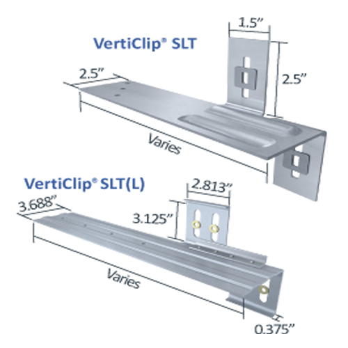 Tsn Steel Network Verticlip Slt Slide Clip Connection Exterior